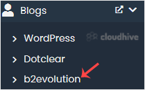 Cara Menginstal b2evolution melalui Softaculous di cPanel