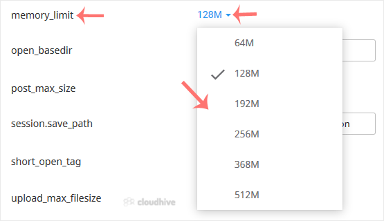 Cara Menambah atau Mengurangi PHP Memory Limit dengan CloudLinux PHP Selector di cPanel