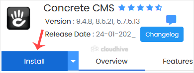 Cara Menginstal Concrete CMS melalui Softaculous di cPanel