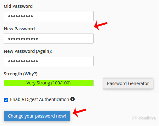 Cara Mengganti Password Akun cPanel