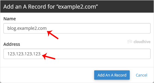 Cara Menambahkan A Record di cPanel