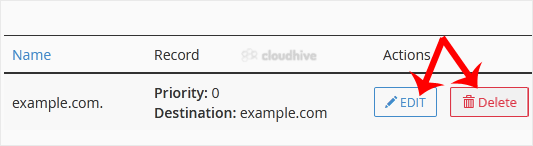 Cara Mengedit atau Menghapus A Record di cPanel