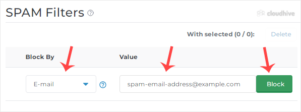Cara Memblokir Alamat Email dengan SPAM Filters di DirectAdmin