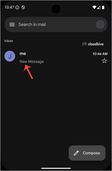 Cara Menghapus Email cPanel di Android