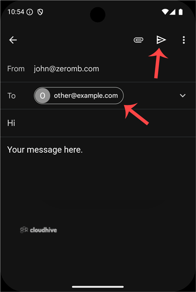 Cara Mengirim Email melalui Android
