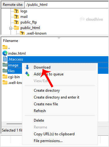 Cara Mengunduh File dan Direktori ke Komputer Menggunakan FileZilla