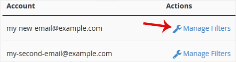 Cara Mengedit Email Filter per User di cPanel