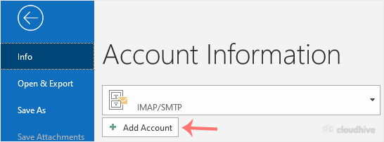 Cara Setting Akun Email cPanel di Outlook 2021