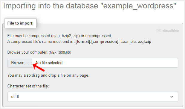 Cara Import Database melalui phpMyAdmin di cPanel