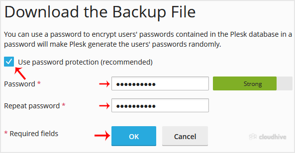 Cara Membuat Full Backup di Plesk