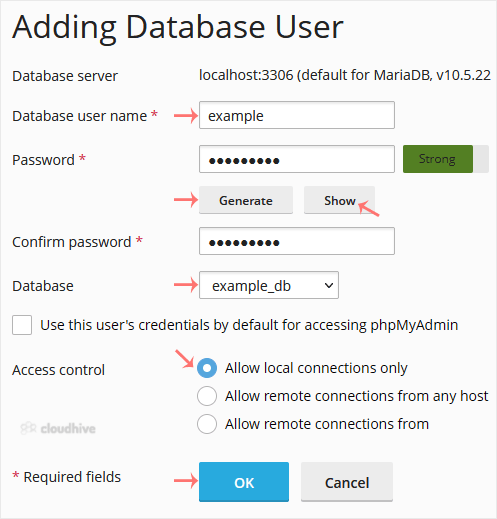 Cara Membuat User Database Baru di Plesk