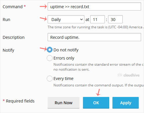 Cara Mengedit atau Menghapus Scheduled Tasks di Plesk