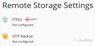 Cara Mengatur Backup ke FTP di Plesk