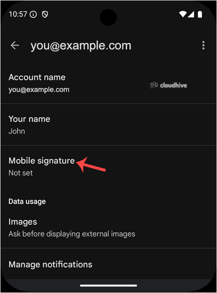 Cara Membuat Tanda Tangan Email di Android