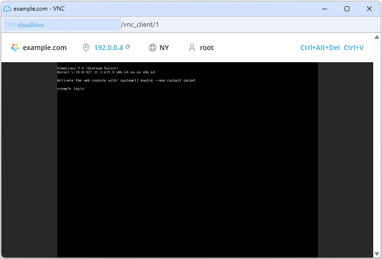 Cara Mengakses VPS melalui VNC di SolusVM 2