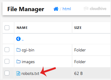 Cara Mengedit File di File Manager SiteWorx