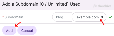 Cara Membuat Subdomain di SiteWorx