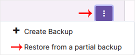 Cara Restore Partial Backup di SiteWorx