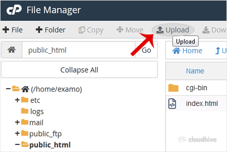 Cara Upload File melalui File Manager cPanel
