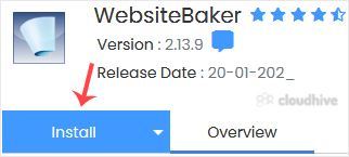 Cara Menginstal WebsiteBaker melalui Softaculous di cPanel
