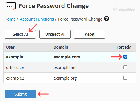 Cara Mewajibkan User cPanel Mengganti Password melalui WHM