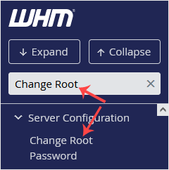 Cara Mengganti Password Root melalui WHM