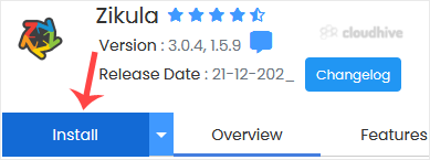 Cara Menginstal Zikula melalui Softaculous di cPanel